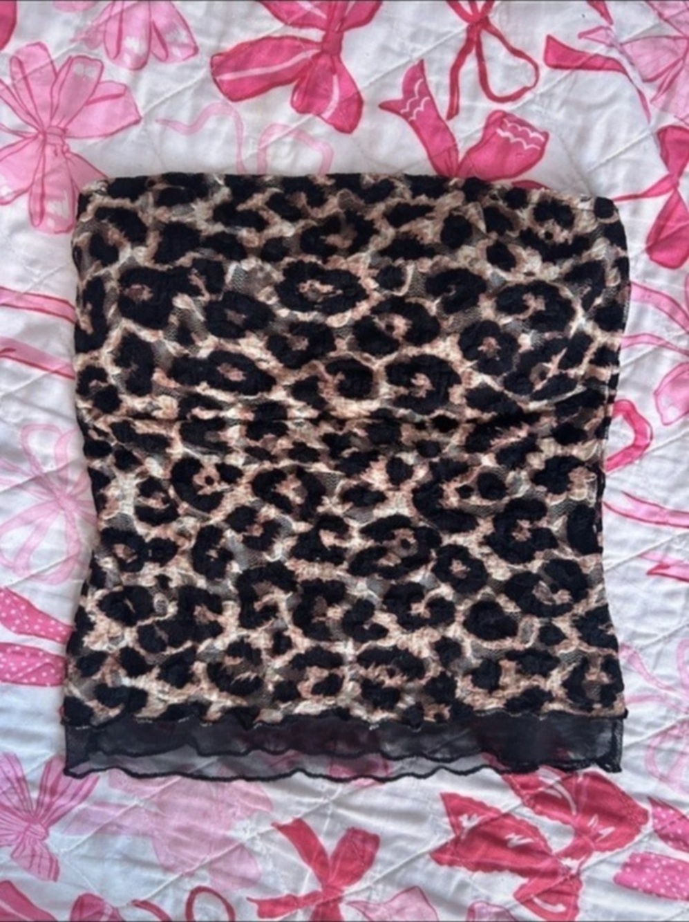 Leopard Print Mini top